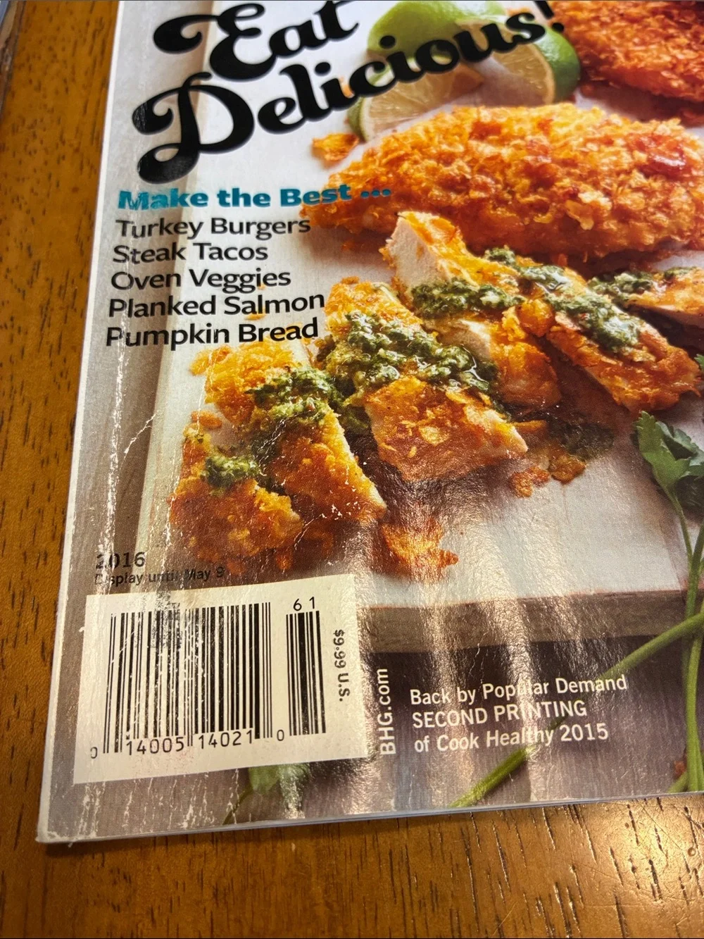 Better Homes And Gardens Cook Healthy Magazine & CookingLight recipe makeovers